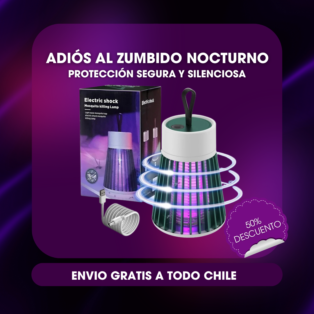 Lámpara MosquiFree – Duerme tranquilo, sin mosquitos ni venenos
