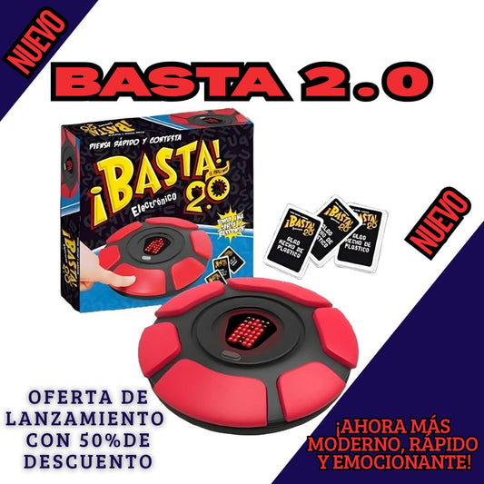Juego de Mesa Electrónico Basta 2.0 | Diversión, Reto y Risas sin Fin