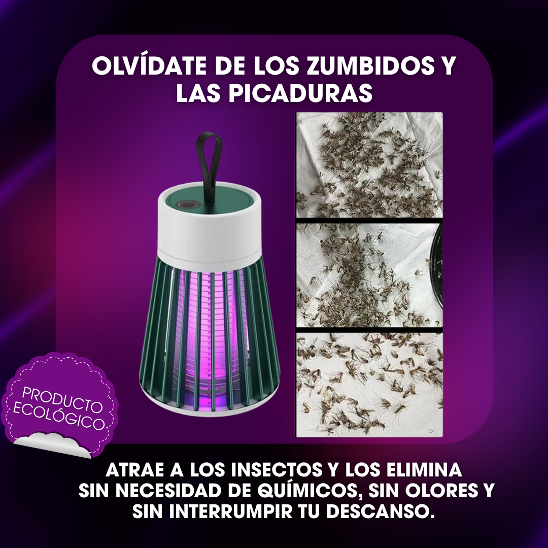 Lámpara MosquiFree – Duerme tranquilo, sin mosquitos ni venenos