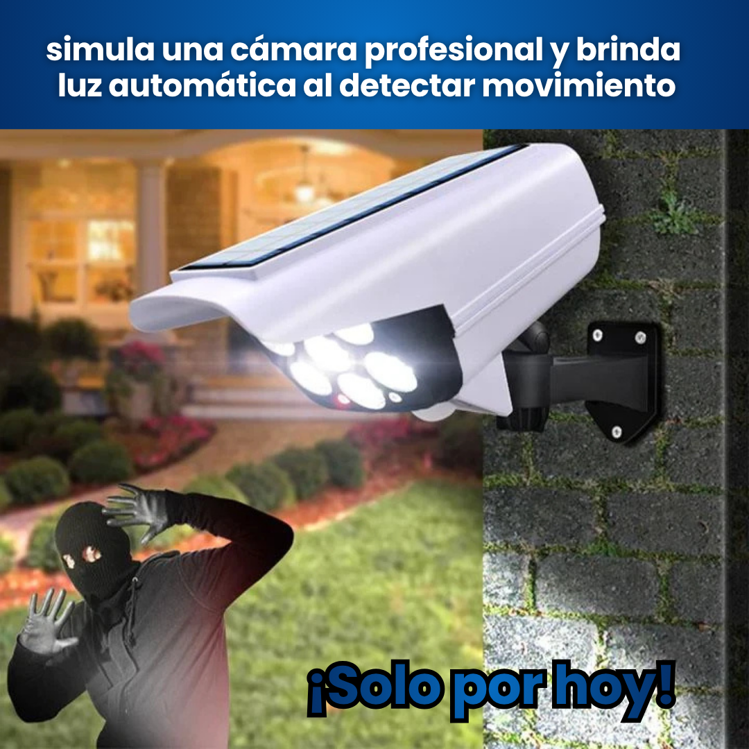 FOCO SOLARGUARD — ILUMINACIÓN Y SEGURIDAD, TODO EN UNO