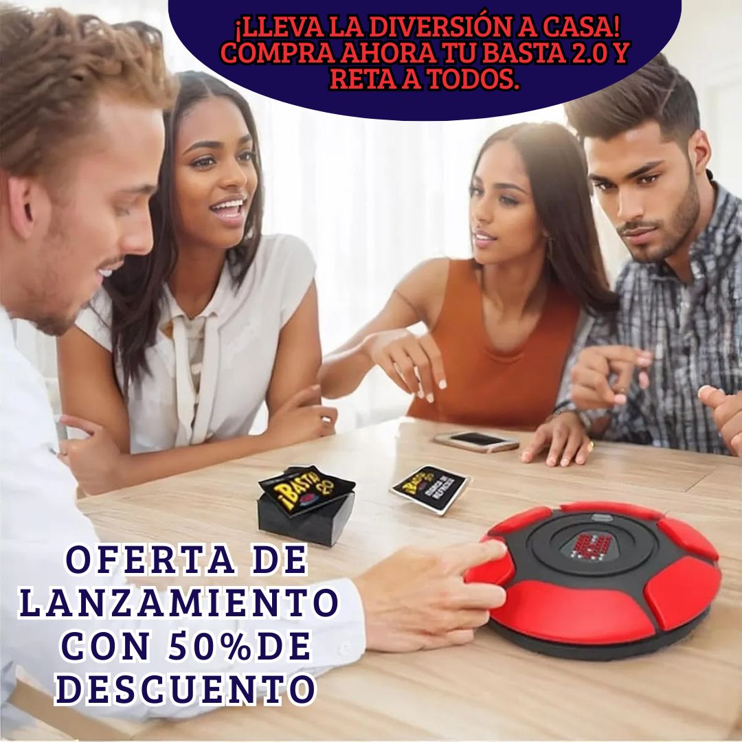 Juego de Mesa Electrónico Basta 2.0 | Diversión, Reto y Risas sin Fin